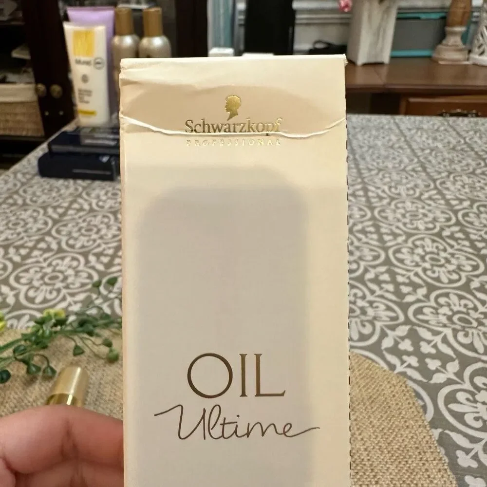 Schwarzkopf OIL ULTIME Marula Finishing Oil fine -medium hair 3.3 fl oz/100mLNEW